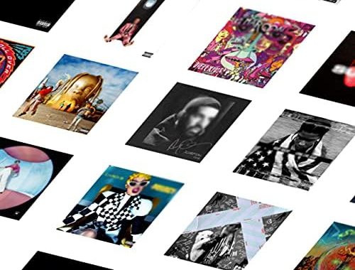 Unique America 150 Pcs | Posters Wall Collage Kit, Album Cover Posters, Posters for Room, Music Post