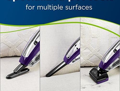 Bissell Pet Hair Eraser Lithium Ion Cordless Hand Vacuum, Purple