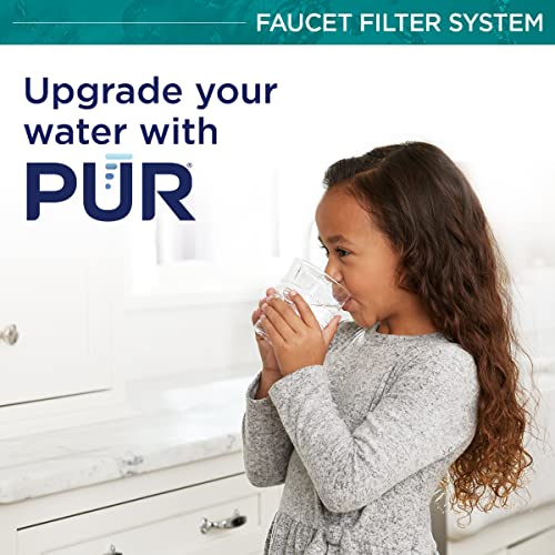 Amazon.com: PUR PLUS Faucet Mount Water Filtration System, Stainless Steel – Vertical Faucet Mount f