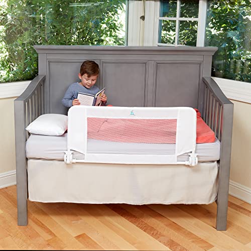 Amazon.com : hiccapop Convertible Crib Bed Rail for Toddlers | Crib Rail Guard, Toddler Bed Rail for