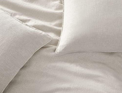 Amazon.com: DAPU 100% Linen Duvet Cover Set - Pure Natural French Flax Linen with 8 Corner Ties and